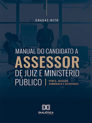 cover image of Manual do candidato a assessor de juiz e Ministério Público